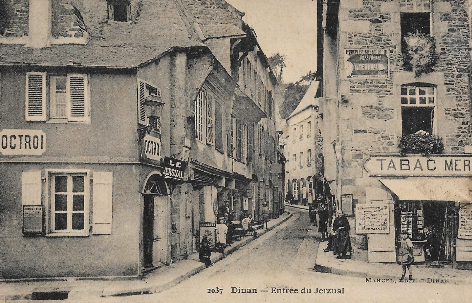 /France/FR_place_1903-1938_Dinan - Entree du Jerzual.jpg